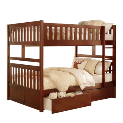 B2013FFDC-1*T Full/Full Bunk Bed with Storage Boxes